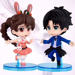 唐三小舞儿童生日蛋糕装饰摆件烘焙史莱克七怪宁荣荣马红俊戴沐白