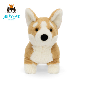 英国Jellycat贝蒂柯基犬可爱毛绒玩具安抚玩偶宝宝娃娃公仔