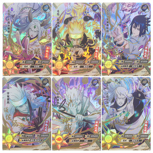 卡游火影忍者mr卡辉夜佐助鸣人斑带土cr纲手小樱第二弹兵之章单卖