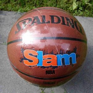 正品防伪斯伯丁篮球SPALDING街头灌篮SLAM室内室外PU皮篮球74-412