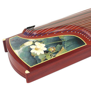 敦煌韵牌古筝初学考级专业演奏筝古筝琴民族乐器敦煌古筝896b夏荷