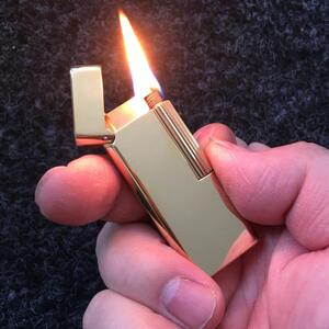 正品纯铜侧拨煤油打火机 全铜侧滑轮打火机 经典复古怀旧打火机