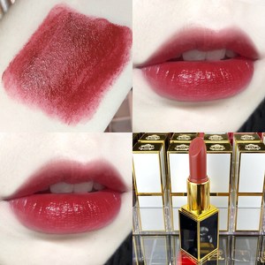 【七夕礼物】tf口红黑管80酒红色38 69 88唇膏送女友礼物