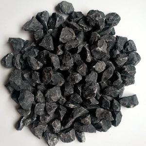 黑色砾石石子花园庭院水洗石日式园林枯山水碎石灰色洗米石景观石