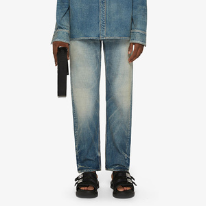 givenchy纪梵希牛仔裤男士渐变设计复古百搭直筒百搭长裤正品1111