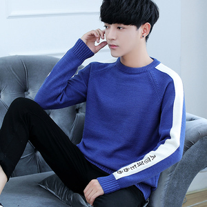 中学生毛衣男低领