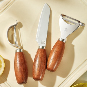 不锈钢削皮刀厨房家用土豆剥皮去皮神器木柄瓜刨多功能水果刮皮刀