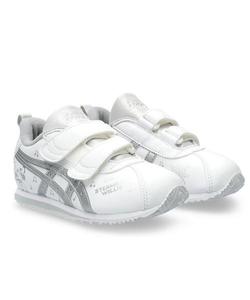 日本鞋代购直邮亚瑟士ASICS童鞋大童运动鞋 男女童休闲走步鞋白色