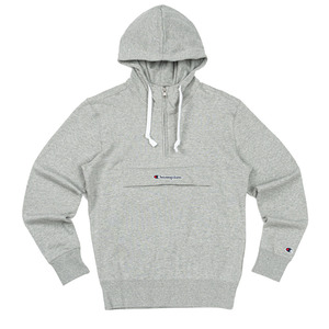 【特卖节价】champion冠军卫衣春夏男式草写logo半拉