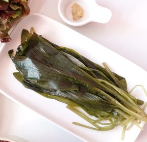 西塔老奶奶韩式烤肉店包肉菜韩国茗荑菜寒葱菜酸甜韩式泡菜250g