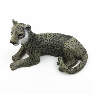 美国aaa 散货 3a 仿真野生动物模型 卧姿美洲豹金钱豹