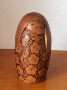 日本 古董品 名家制 民艺 木人偶 小芥子 木头娃娃 木偶娃娃之6