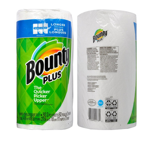 现货宝洁厨房纸巾进口帮庭bounty92片1卷美国吸油纸正品懒人抹布