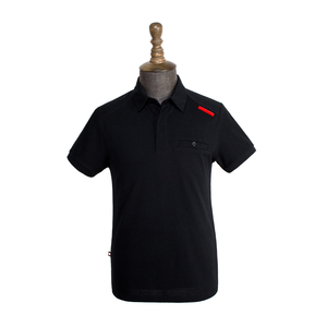 保时捷黑色短袖t恤4s店售后新款 汽车维修工作服男夏装polo工装