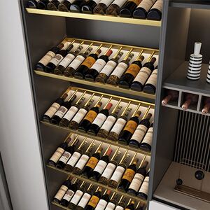 葡萄酒架斜放架子酒吧洋酒展示架高档酒柜酒瓶架家用酒架装饰摆件