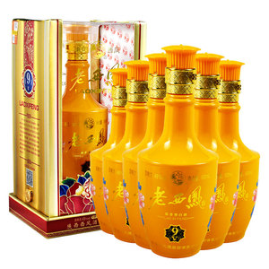 [2016年产]西凤酒45度老西凤浓香型黄瓶西凤酒整箱价500ml*6瓶