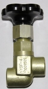 YSF-4针形手动截止阀 铝合金YSF-4 液压螺旋开关液压截止阀 现货