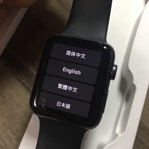 applewatch series2 苹果手表二代 watch2 42mm全黑 s2 gps