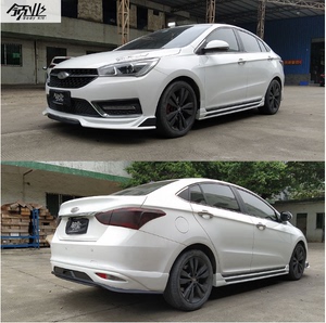 适用奇瑞16-17款艾瑞泽5改装运动小包围前后唇侧裙尾翼艾瑞泽改装