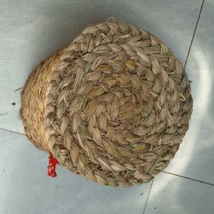 650人付款淘宝新品邮云南e草墩实用手工稻草编织坐墩蒲团坐垫凳子透气