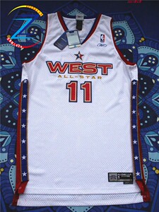 姚明 2005年nba全明星 swingman 刺绣 球迷版 球衣 xl码篮球服