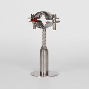 管支架304不锈钢可调节伸缩燃气pvc水管道管卡紧固定托架卡箍抱箍