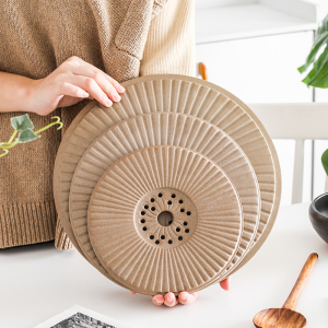 造器日式隔热垫家用防烫餐垫陶瓷桌垫碗垫锅垫盘子垫防滑垫砂锅垫