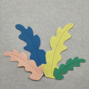 小天才幼教馆幼儿园环创用品海洋风不织布彩色海草环境布置材料