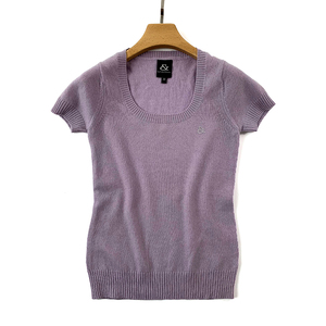 羊绒衫女短袖 浅藕荷色圆领套头 打底羊绒毛衣2021新款秋冬通勤ol