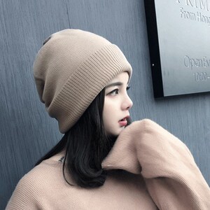 适合方脸女生的帽子长脸2021年爆款时尚冬季大脸百搭显脸小圆脸带