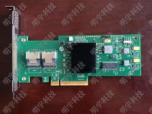 LSI 9240-8I 8口SAS卡 SATA3.0 RAID5卡阵列卡 PCI-E 全新