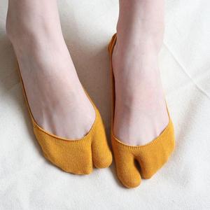 分趾羊蹄袜船袜分趾袜二指脚趾配高跟鞋的分指袜透气女防滑袜