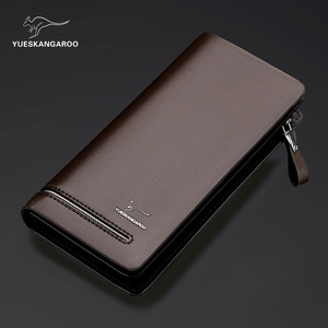 蜘蛛王手包牛皮男士手抓包手提钱包商务夹包大容