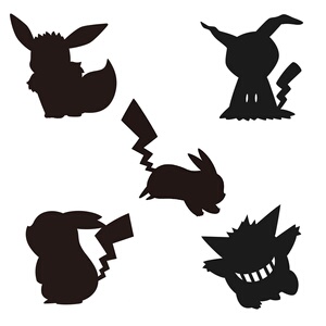 预售 toyo case 精灵宝可梦 耿鬼/谜拟q/皮卡丘剪影led声控小夜灯