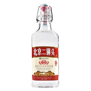 燕北香 北京二锅头出口型42度白酒经典红清香型 绿标500ml 单瓶