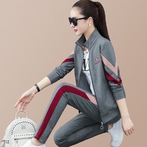 官方比音勒芬旗舰店女士卫衣2021年新款女装潮春秋装休闲运动套装