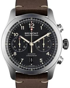 原装宝名表bremont cgriffonrs男士机械手表夜光蓝宝石黑色43mm