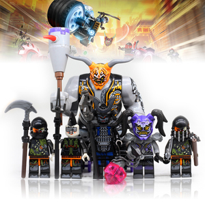 琳琳天使3799淘宝兼容乐高幻影忍者第九季加满都之子 紫外线小姐