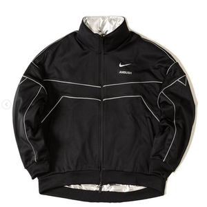 ambush x nike 联名限定双面穿3m反光黑大勾教练夹克秋冬男女外套