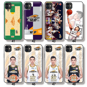 芒客cba辽宁男篮本钢飞豹 辽篮夺冠主题郭艾伦人像签名新球衣手机壳