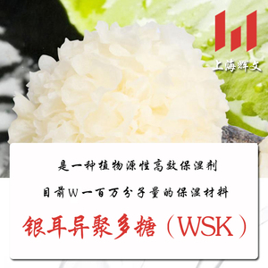 上海辉文银耳异聚多糖WSK护肤品天然保湿增稠原料银耳多糖粉末