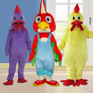 感恩节火鸡卡通人偶服装成人人穿鸽子大公鸡行走玩偶衣服头套道具