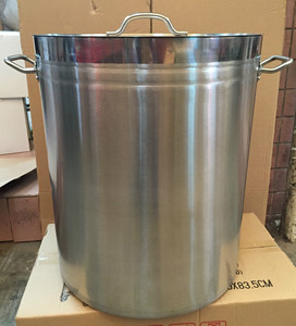 不锈钢三层复合底32-45cm高身汤桶 汤锅 电磁炉专用锅 煮粥锅60cm
