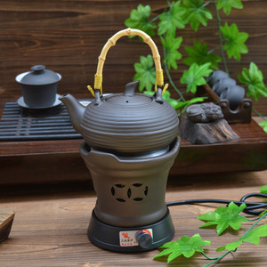 电陶炉茶炉静音家用陶瓷泡茶小型玻璃壶花茶泡茶壶煮茶器电热茶炉