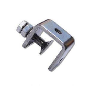 卡夹通风管固定件c型钢卡c型卡子钢结构2520管夹钢管方形夹可调节