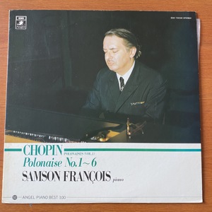 肖邦 波兰舞曲 弗朗索瓦samson francois钢琴演奏 r版 12寸黑胶lp