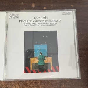 拉莫大键琴音乐会 有田千代子岩松夏美巴洛克小提琴等 拆jp古典CD