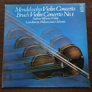 门德尔松 布鲁赫 小提琴协奏曲 米尔斯坦演绎 y版  黑胶唱片lp