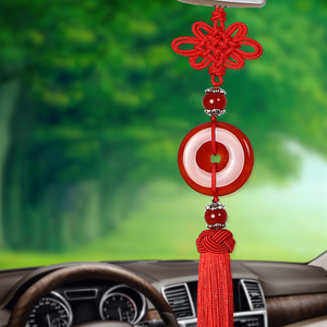 汽车挂件车载车内吊饰高档车挂后视镜吊坠男士挂饰装饰高端中国结