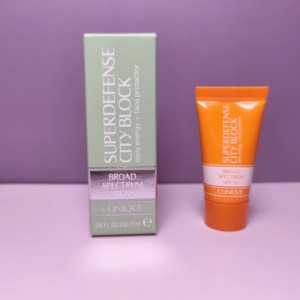 小样 clinique 倩碧city block 城市防晒霜隔离乳霜spf50 7ml